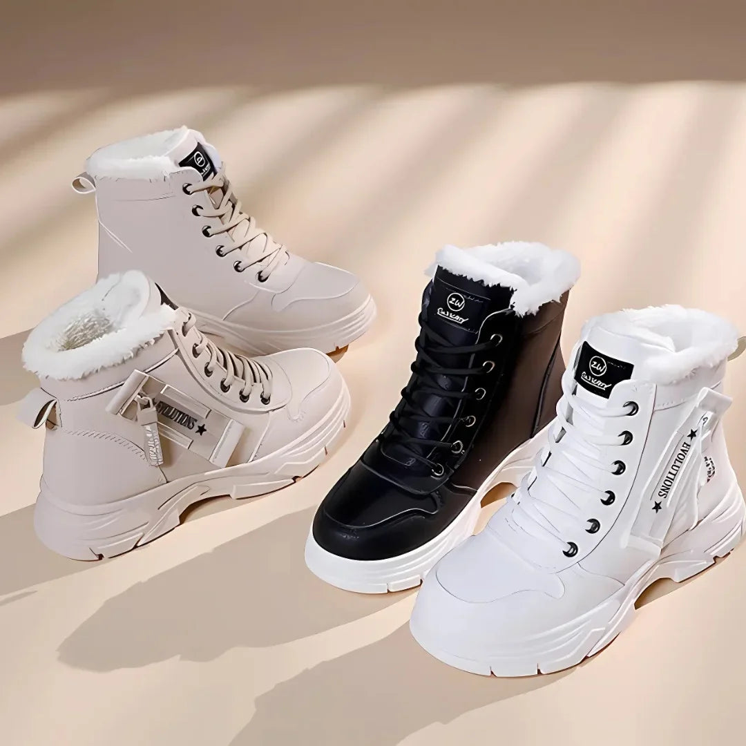 Frankie | Cosy Chunky Sole Ankle Boots