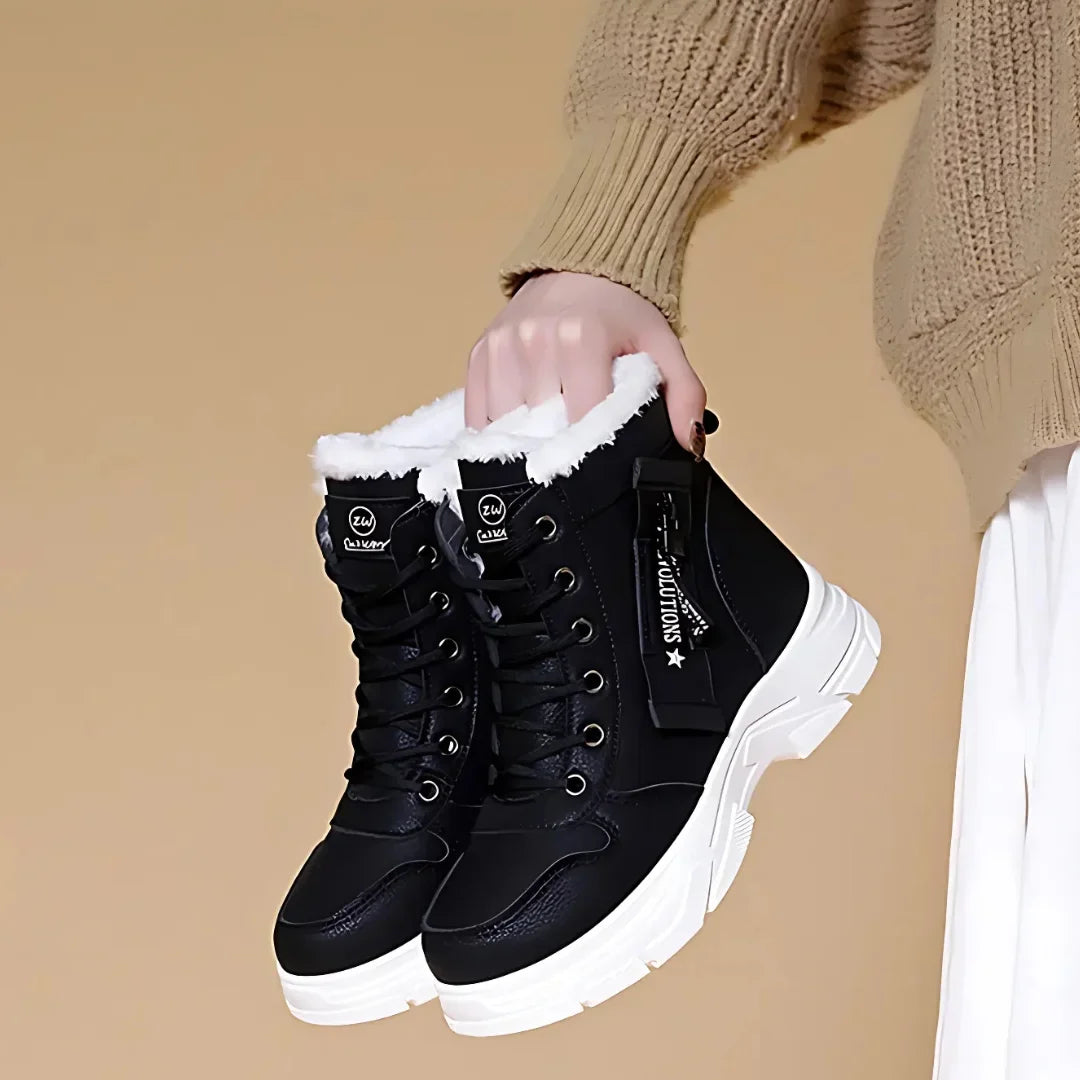 Frankie | Cosy Chunky Sole Ankle Boots