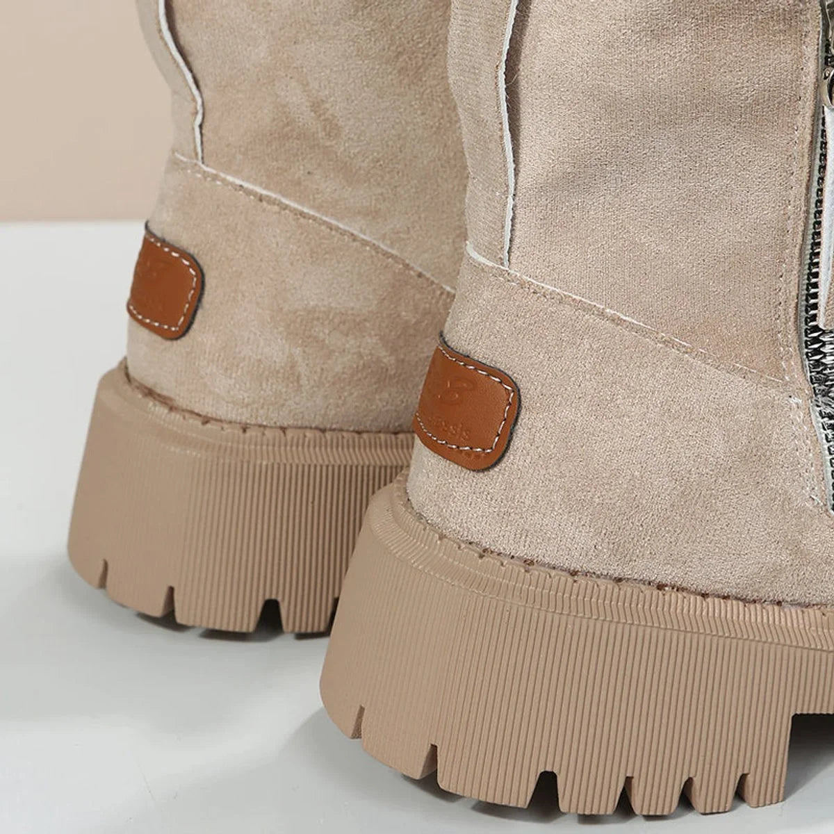 Anya | Fleece-Lined Suede Ankle Boots