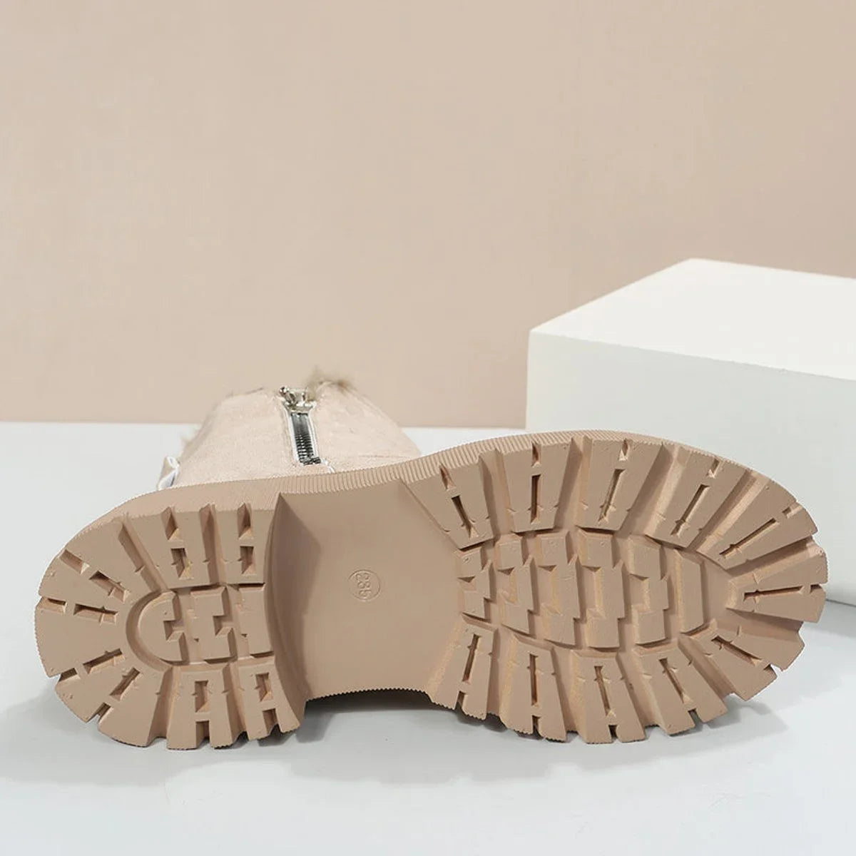 Anya | Fleece-Lined Suede Ankle Boots