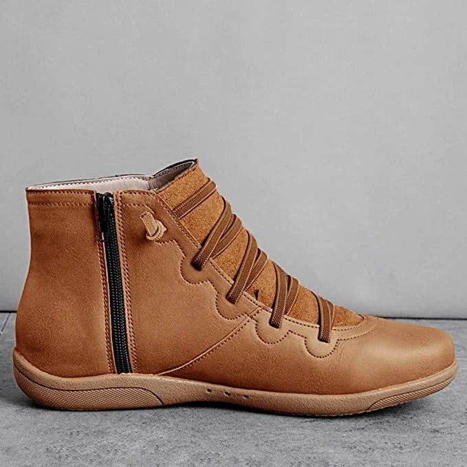 Eva | Comfort Lace-Up Ankle Boots