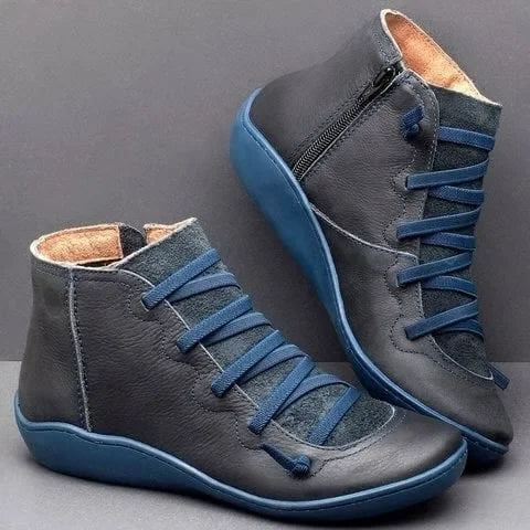 Eva | Comfort Lace-Up Ankle Boots