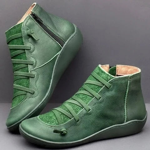 Eva | Comfort Lace-Up Ankle Boots