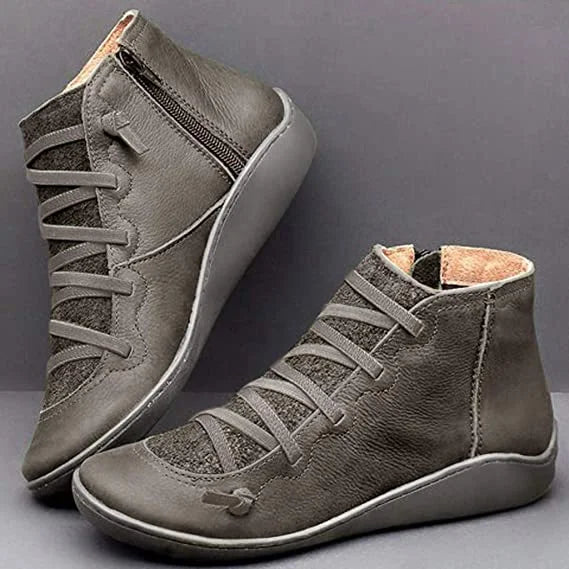 Eva | Comfort Lace-Up Ankle Boots