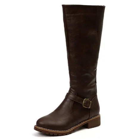 Fenella | Leather Women Knee High Boots for Winter