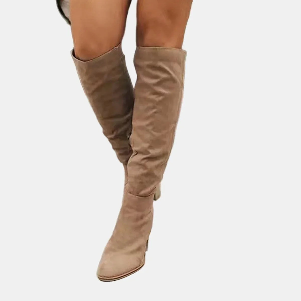 Saskia | Cushioned Women Over-the-Knee Boots for Winter