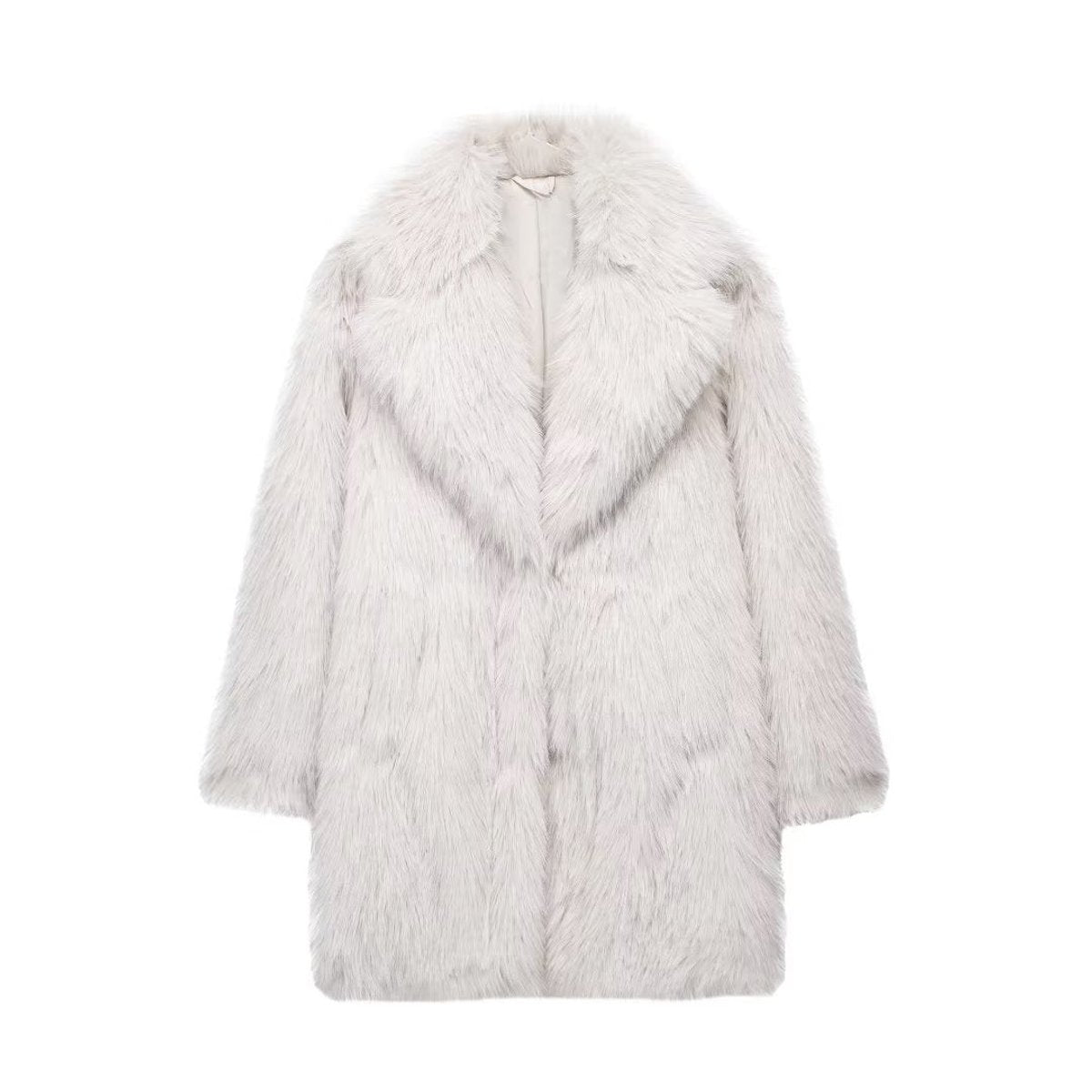 Stella | Oversized Long Women's Faux Fur Coat for Winter