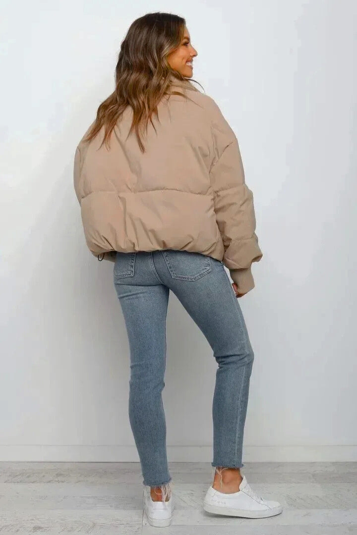 Mirevane | Short Quilted Puffer Jacket for Winter