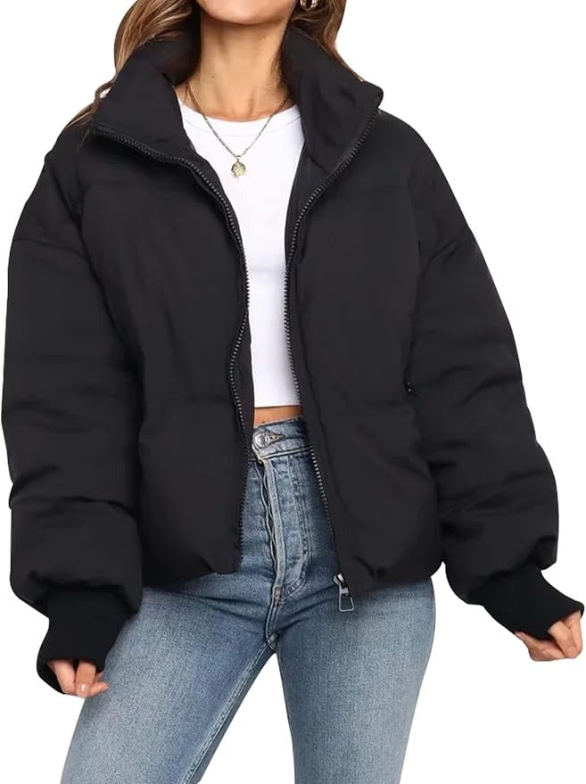 Mirevane | Short Quilted Puffer Jacket for Winter