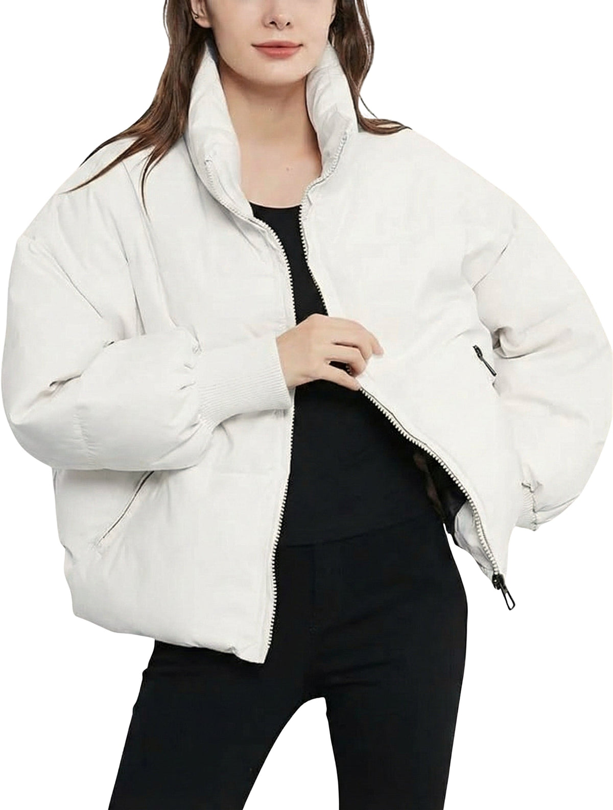 Mirevane | Short Quilted Puffer Jacket for Winter