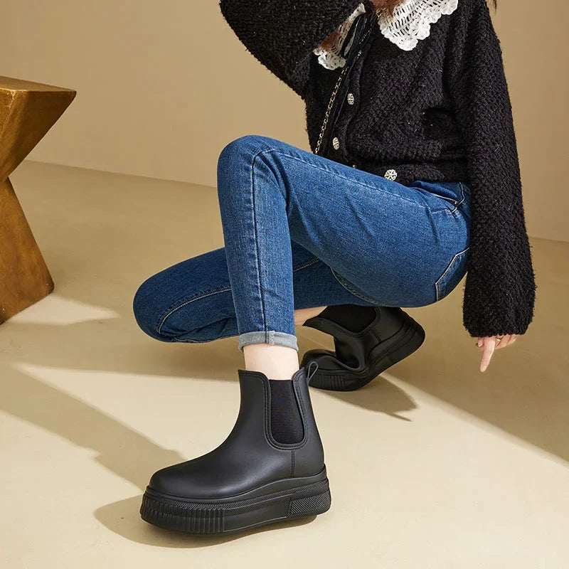 Aria | Sleek Waterproof Chelsea Ankle Boots