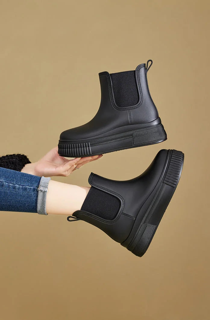 Aria | Sleek Waterproof Chelsea Ankle Boots