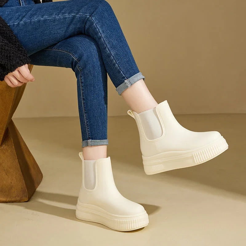 Aria | Sleek Waterproof Chelsea Ankle Boots