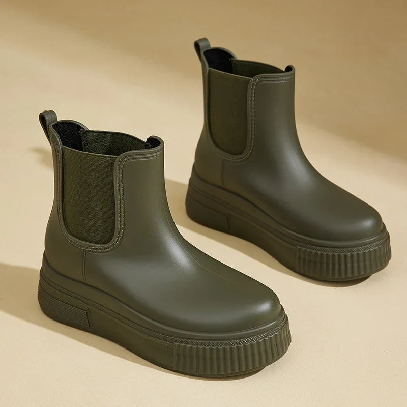 Aria | Sleek Waterproof Chelsea Ankle Boots