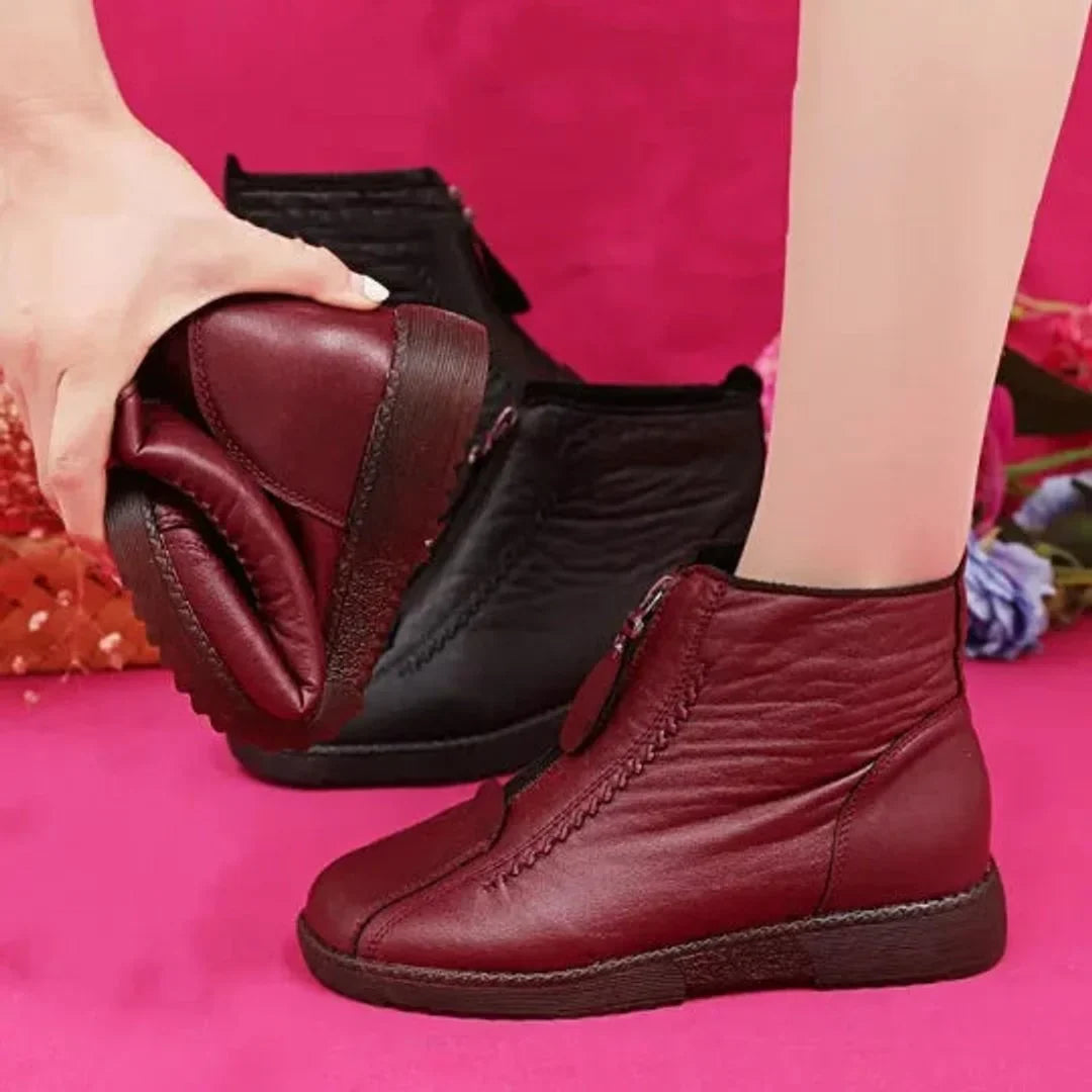 Holly | Cosy Fleece-Lined Ankle Boots