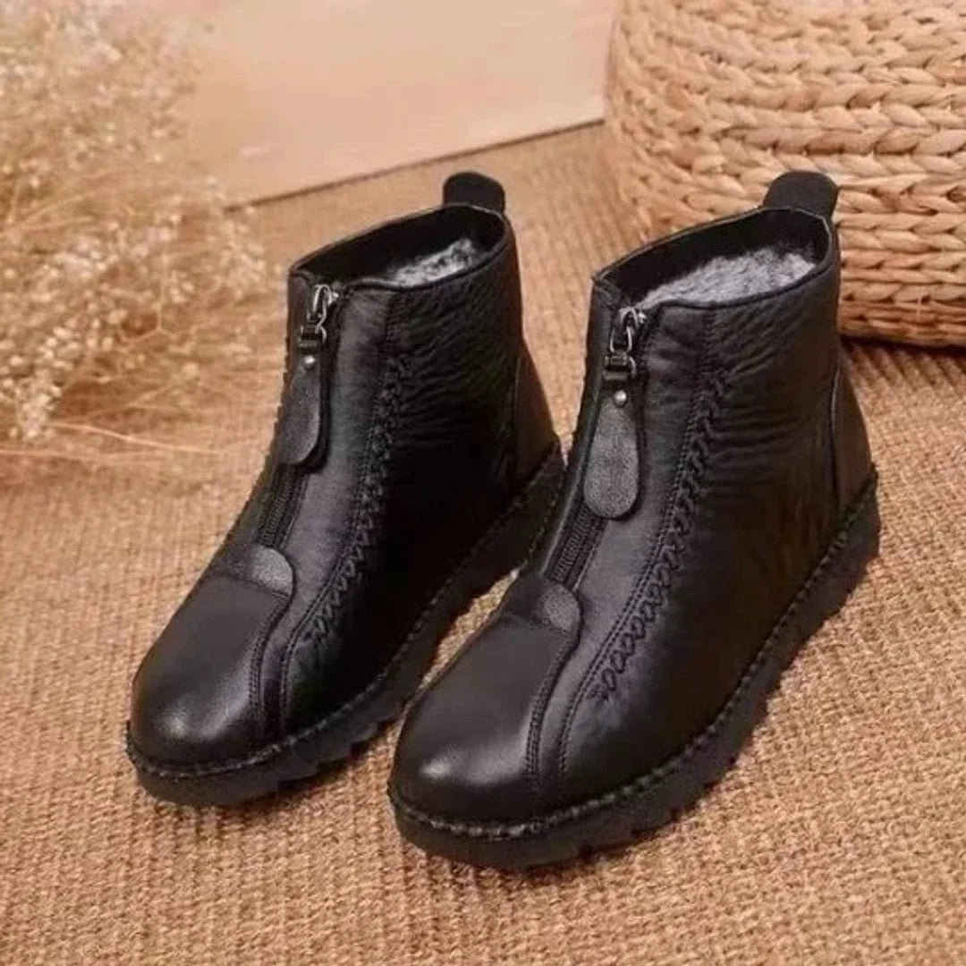 Holly | Cosy Fleece-Lined Ankle Boots