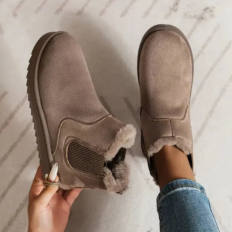 Isadora | Sleek Elastic-Side Ankle Boots