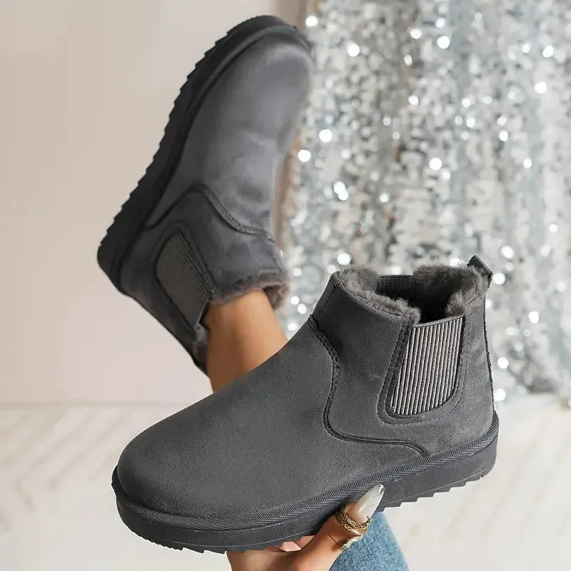 Isadora | Sleek Elastic-Side Ankle Boots