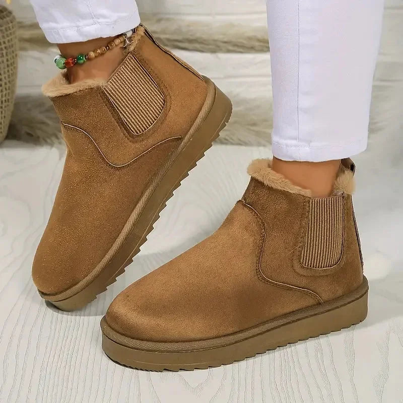 Isadora | Sleek Elastic-Side Ankle Boots