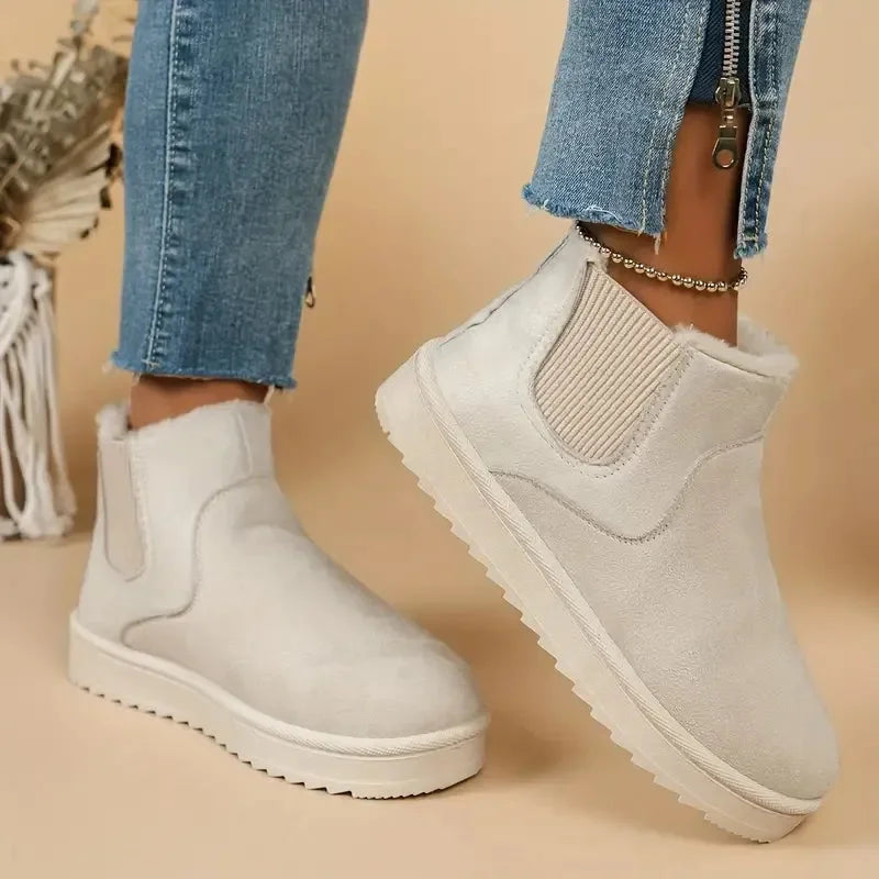 Isadora | Sleek Elastic-Side Ankle Boots