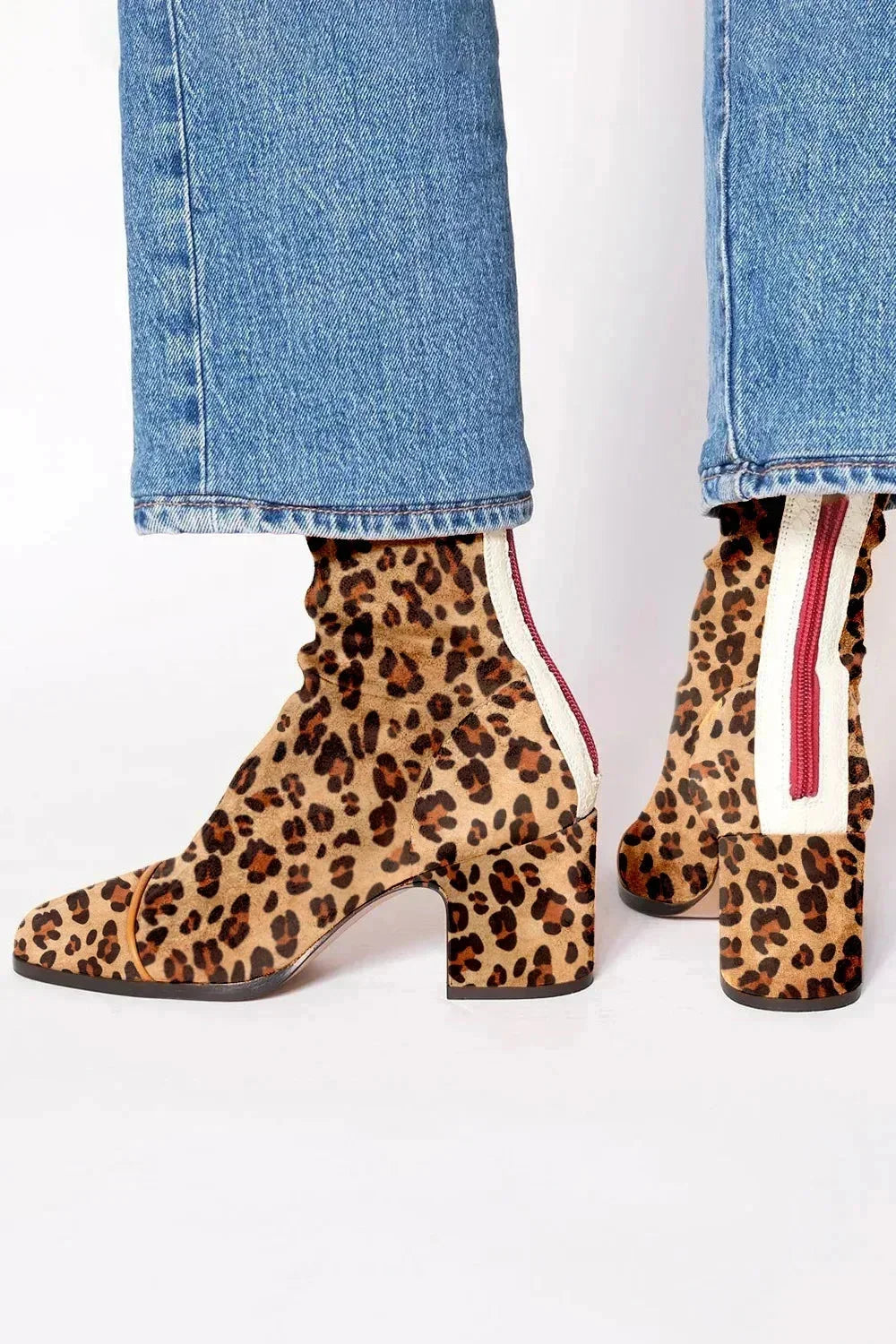 Jocasta | Suede Square-Toe Women Ankle Boots for Winter