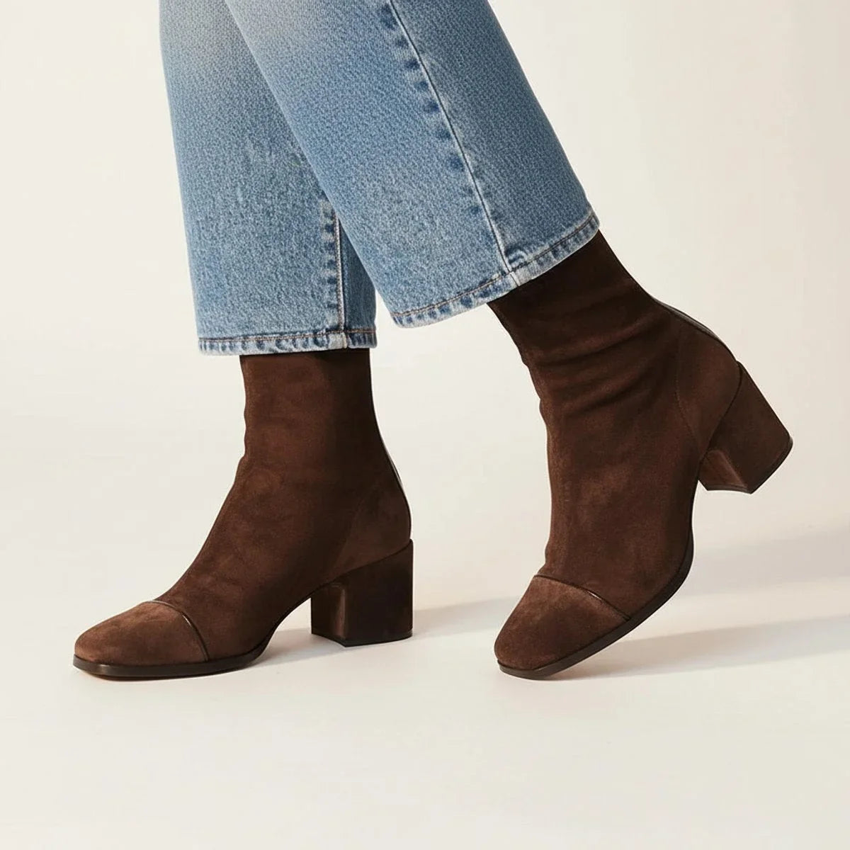 Rosalind | Refined Square Toe Ankle Boots