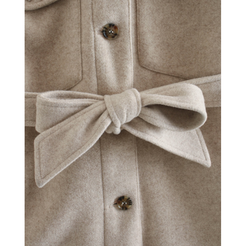 Théoline | Belted Longline Coat for Winter