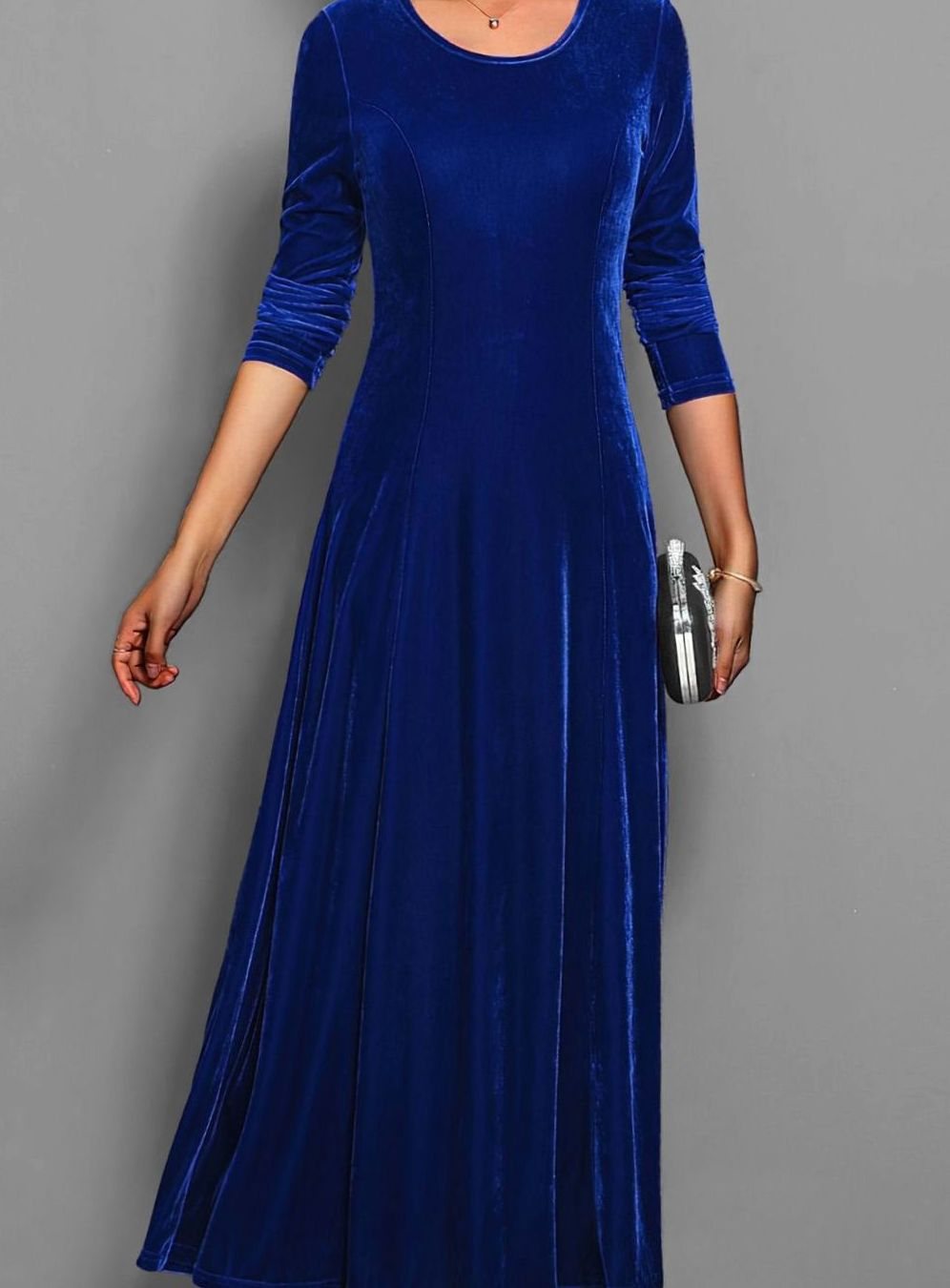 Seraphine | Velvet A-Line Women's Party Dress