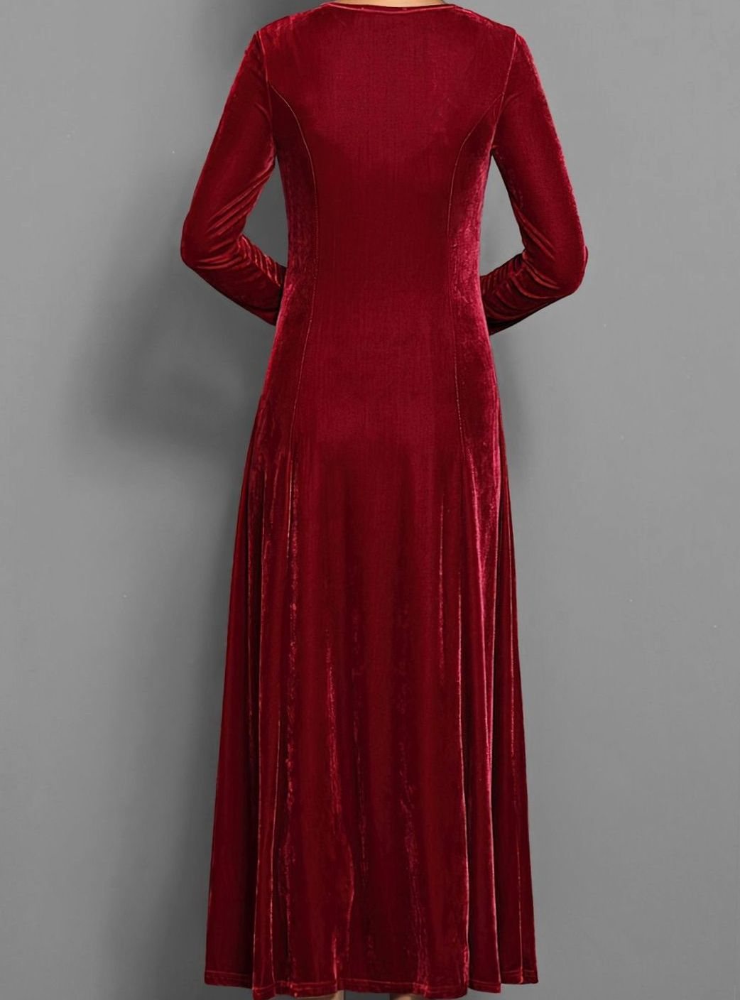 Seraphine | Velvet A-Line Women's Party Dress