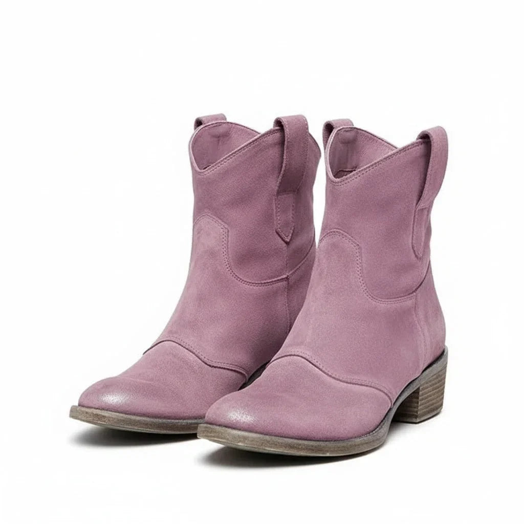 Queenie | Vintage Western Ankle Boots