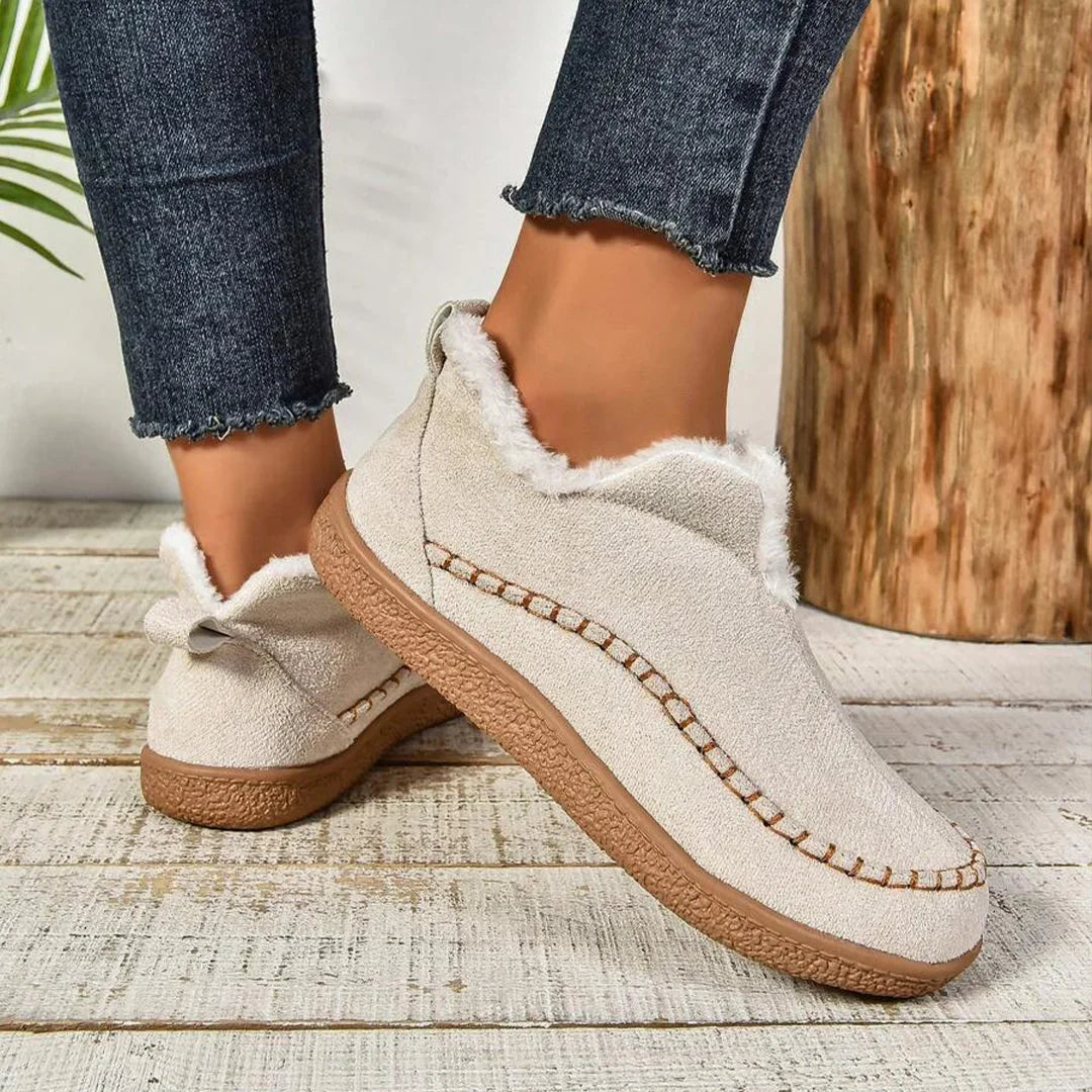 Phoebe | Cosy Slip-On Ankle Boots