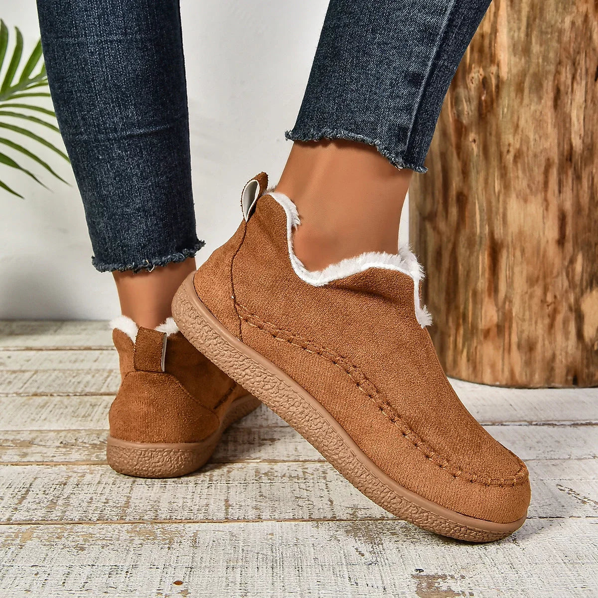 Phoebe | Cosy Slip-On Ankle Boots