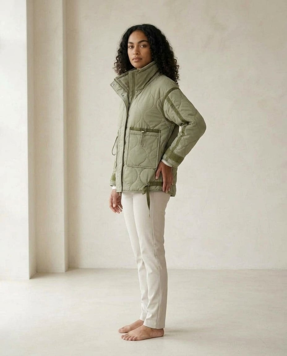 Zara | Elegant Tailored Women's Quilted Jacket for Winter