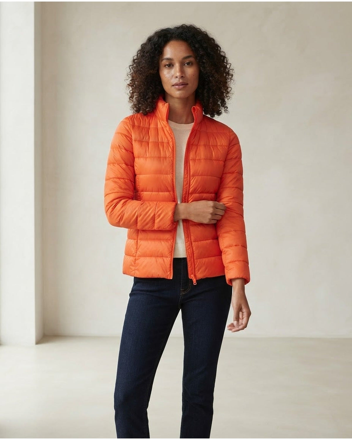 Genevieve | Packable Stand-Collar Women's Quilted Jacket for Winter