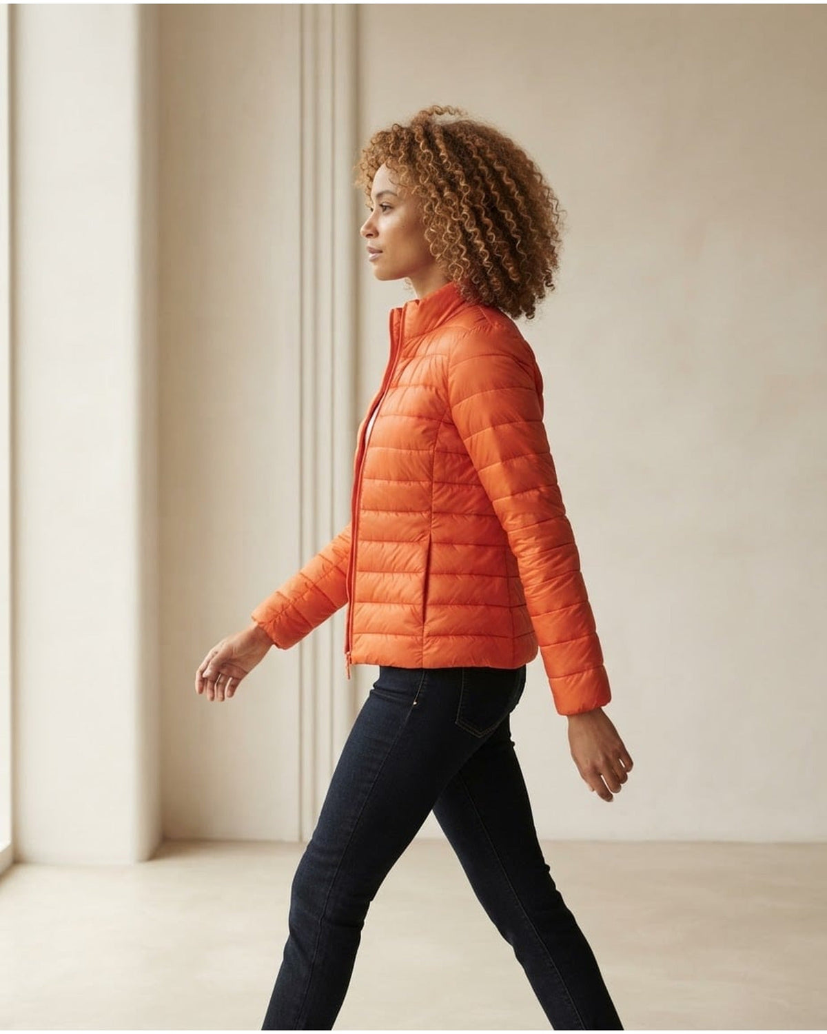 Genevieve | Packable Stand-Collar Women's Quilted Jacket for Winter